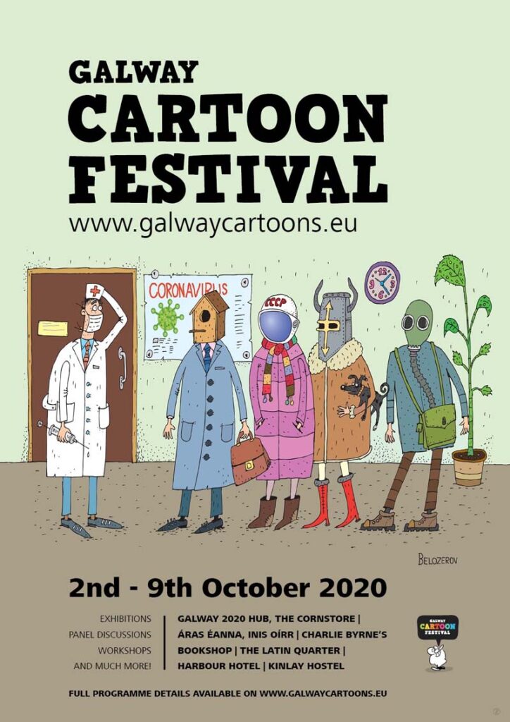 Galway Cartoon Festival Poster and Programme 2020